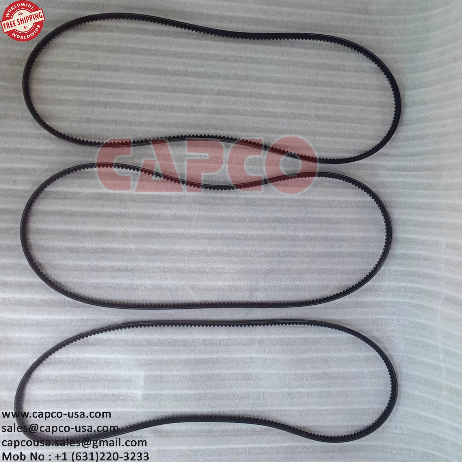 V BELT SET OF 3 1613839601