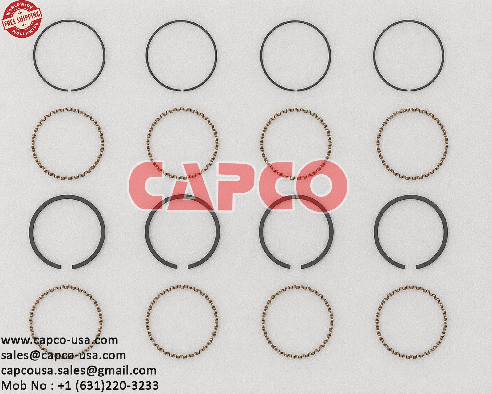 PISTON RING SET 30423537 - Image 3