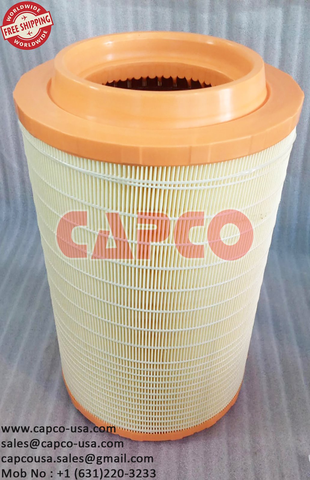 ATLAS CAPCO AIR FILTER ELEMENT 6211474500/NON OEM/FREE SHIPPING