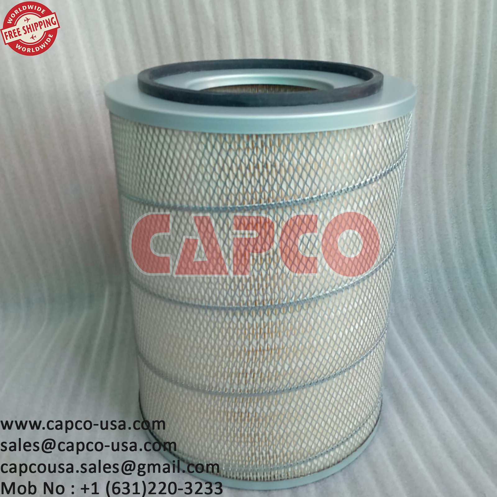 ATLAS COPCO AIR FILTER 1649800221 /NON OEM/ FREE SHIPPING