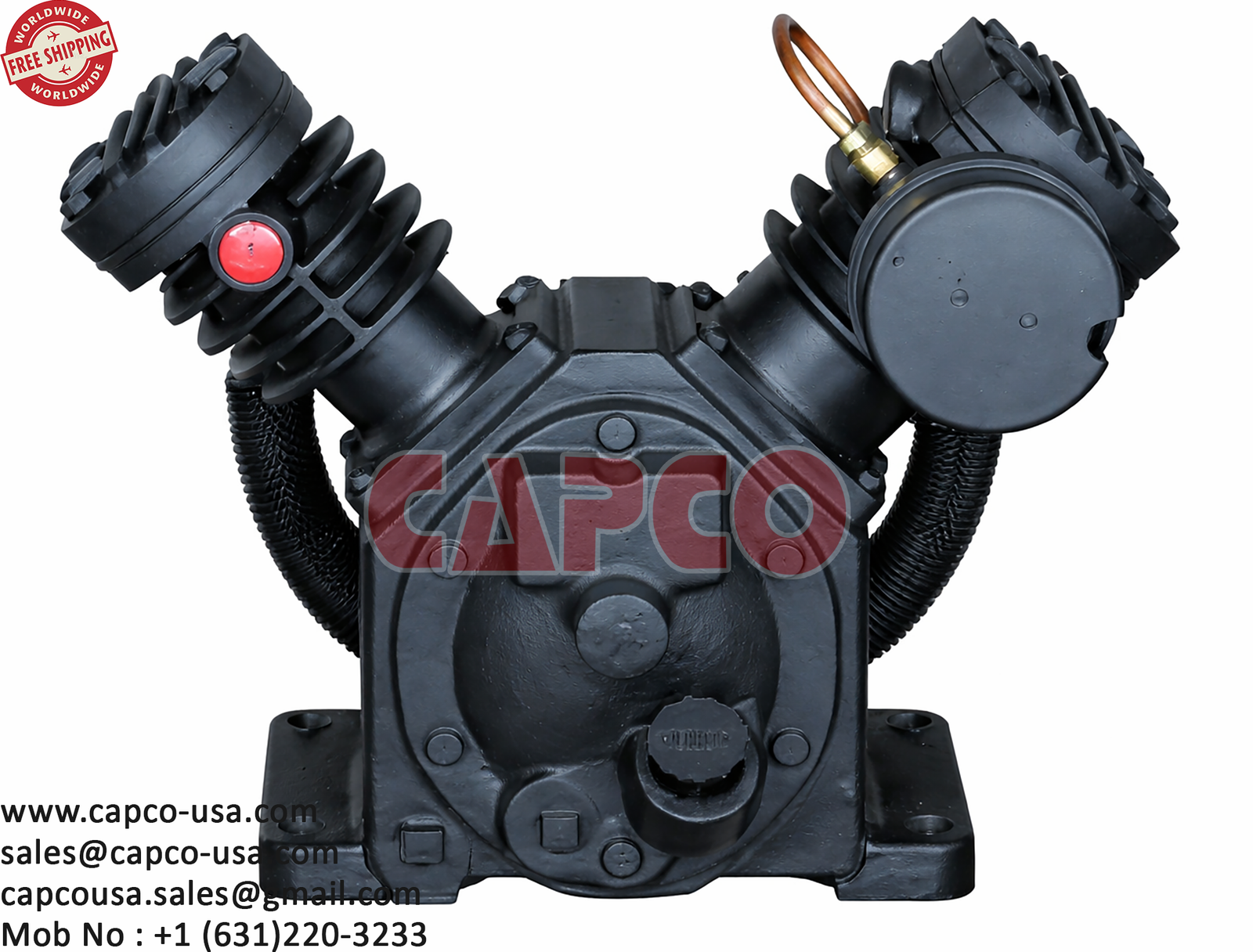 TOP BLOCK ASSEMBLY WITH FILTER ASSEMBLY, MANIFOLD, PULLEY AND INTERCOOLER TUBE SET MODEL 2340/NON OEM/ FREE SHIPPING