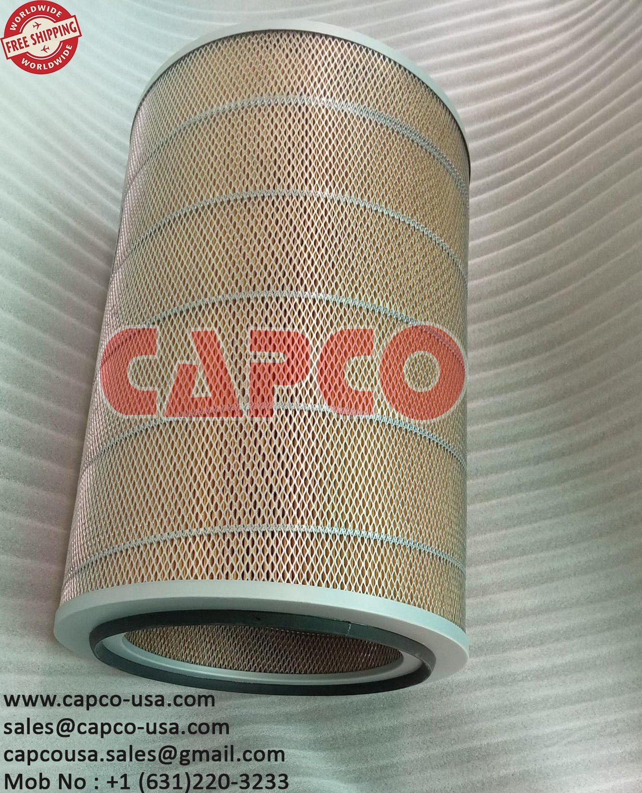 ATLAS CAPCO AIR FILTER 1625165492/NON OEM/ FREE SHIPPING