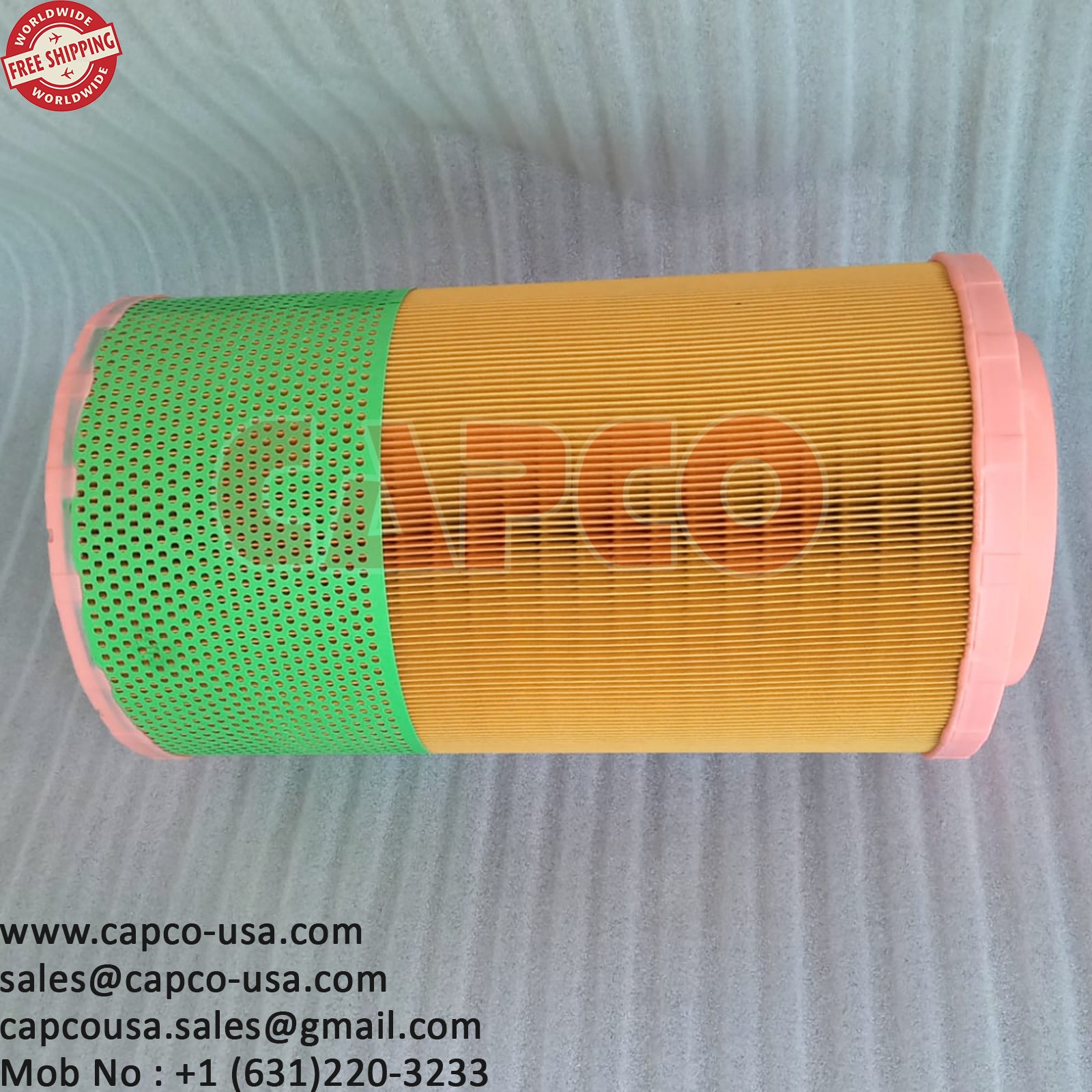 ATLAS CAPCO AIR FILTER ELEMENT 1631202700/NON OEM/ FREE SHIPPING - Image 2
