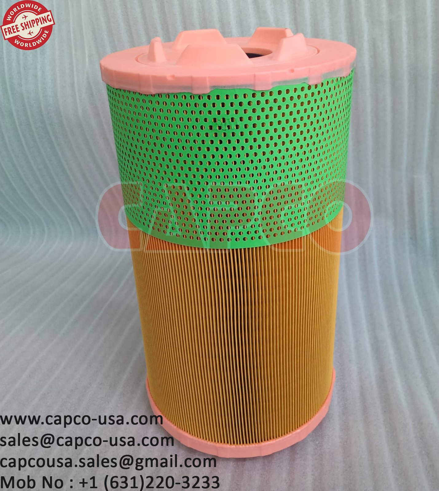 ATLAS COPCO AIR FILTER ELEMENT 1649800220/NON OEM/ FREE SHIPPING