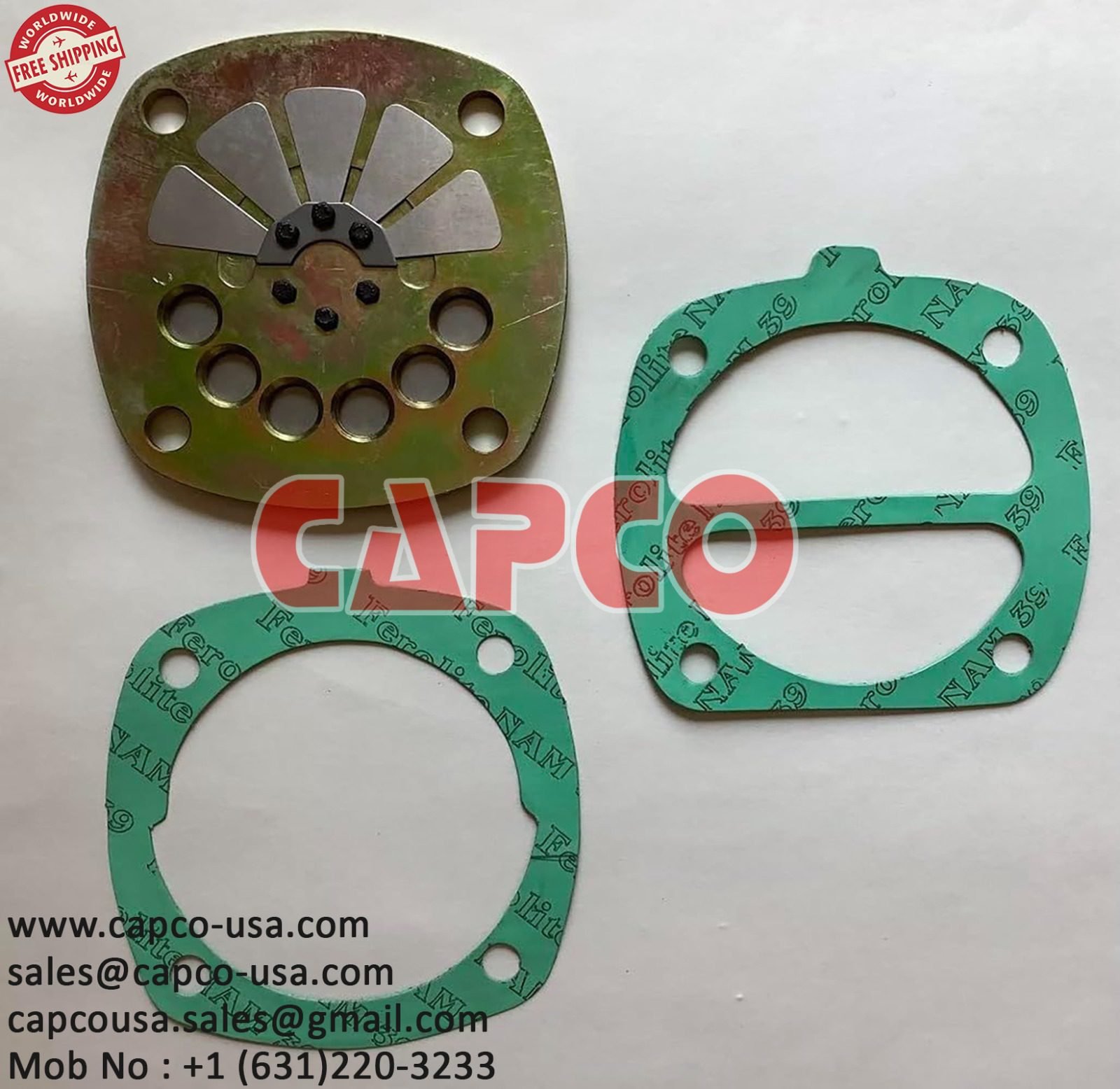 GASKET+VALVE ASSEMBLY+GASKET 2475 MODEL 32248197+32248205+32248189/NON OEM/FREE SHIPPING