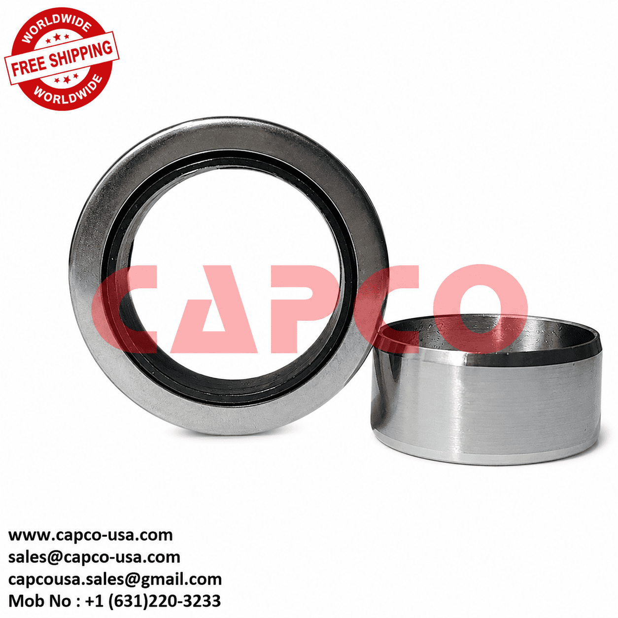 LIP SEAL KIT WITH BUSH 1616551700+1622662300/NON OEM/FREE SHIPPING